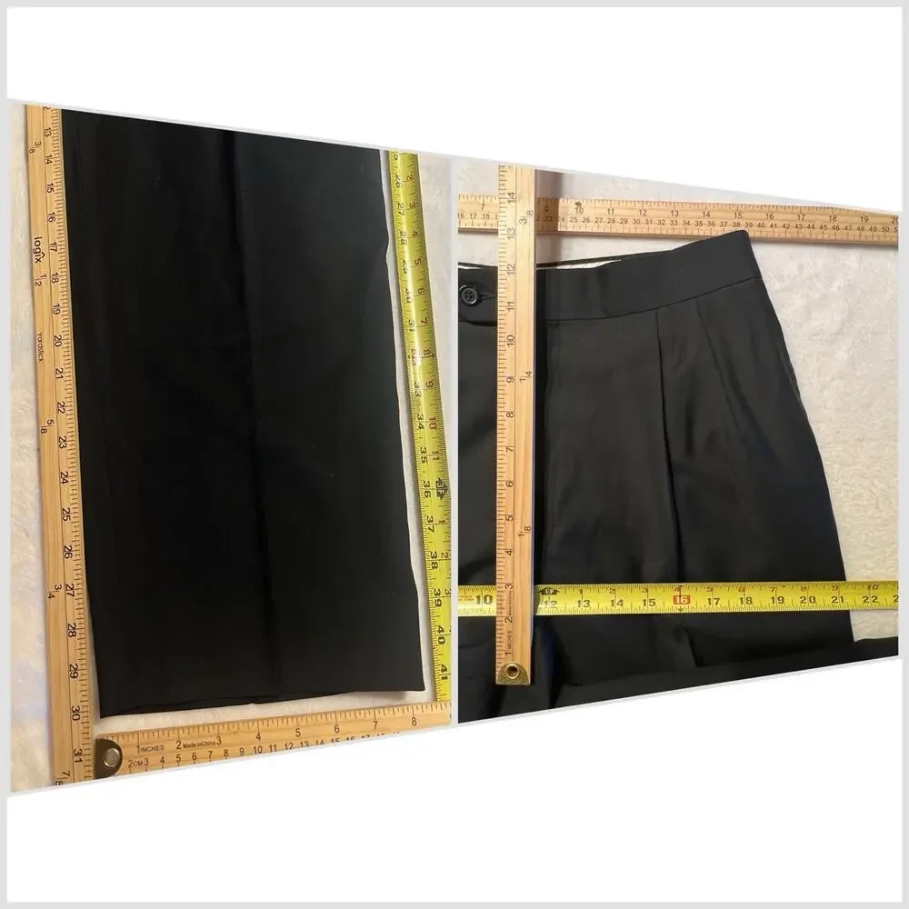 Ermenegildo Zegna Tuxedo 38R 30x30 Black Double Breasted Super 100